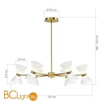 Подвесной светильник ST Luce SPIRIT SL2004.303.12 - Фото 0