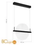 Подвесной светильник ST Luce SPLENDID SL6233.403.15 - Фото 3