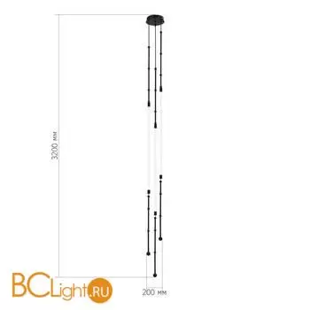 Подвесной светильник ST Luce STRAP SL6132.405.45 - Фото 3