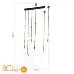 Подвесной светильник ST Luce STRAP SL6132.303.45 - Фото 2