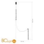 Потолочный светильник ST Luce STRAP SL6132.401.20 - Фото 0