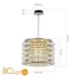 Подвесной светильник ST Luce STROZZI SL6137.203.08 - Фото 4