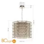 Подвесной светильник ST Luce STROZZI SL6137.103.08 - Фото 1