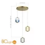 Подвесной светильник ST Luce Summer SL1193.303.03 - Фото 1