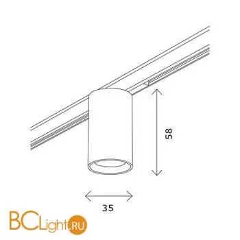 Трековый светильник ST Luce SUPER5 ST671.346.05 - Фото 4