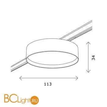 Трековый светильник ST Luce SUPER5 ST670.336.12 - Фото 2