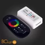 Контроллер для светодиодной ленты RGBW 4-канальный с сенсорным ПДУ (RF-радио) DC12-24V, 24А ST9002.500.00RGBW - Фото 0