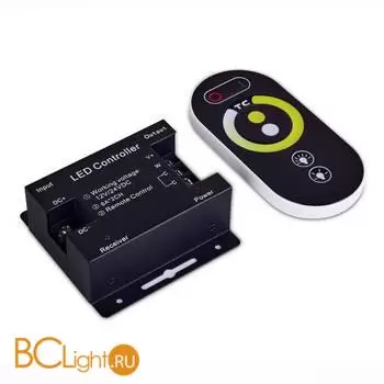 Контроллер для светодиодной ленты MIX WHITE 2-х канальный с сенсорным ПДУ (RF-радио) DC12-24V,12А ST9002.400.00MIX