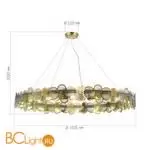 Подвесной светильник ST Luce SWATCH SL6133.313.16 - Фото 2