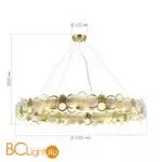 Подвесной светильник ST Luce SWATCH SL6133.303.16 - Фото 2