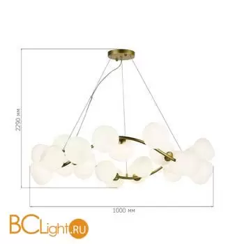Подвесной светильник ST Luce SWEVEN SL1519.303.24