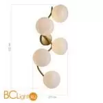 Настенный светильник ST Luce SWEVEN SL1519.301.05 - Фото 4