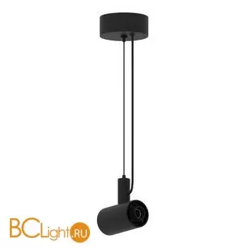 Подвесной токопроводящий соединитель с подводом питания Черный ST Luce Techno ST1601.409.00 - Фото 1