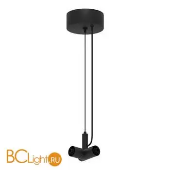 Подвесной токопроводящий угловой соединитель с подводом питания Черный ST Luce Techno ST1601.459.00 - Фото 0