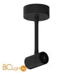 Потолочное крепление с прямым соединителем Черный ST Luce Techno ST1602.409.00