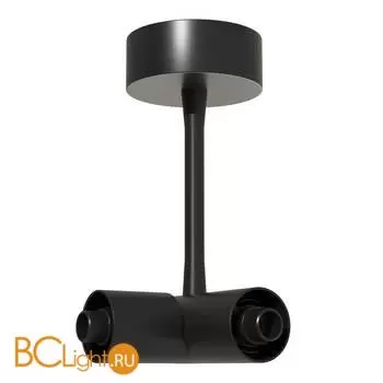 Потолочный токопроводящий угловой соединитель Черный ST Luce Techno ST1602.439.00 - Фото 1