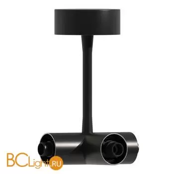 Потолочный токопроводящий Т-коннектор Черный ST Luce Techno ST1602.459.00