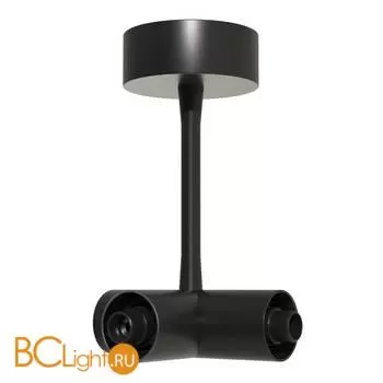 Потолочный токопроводящий Т-коннектор Черный ST Luce Techno ST1602.459.00 - Фото 1