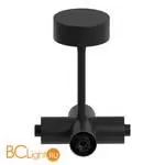 Потолочный токопроводящий X-коннектор Черный ST Luce Techno ST1602.469.00 - Фото 0