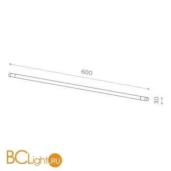 Модуль токоподводящий Черный ST Luce Techno ST1653.419.00 - Фото 0