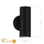 Уличный настенный светильник ST Luce Tubo SL9008.401.02 - Фото 3