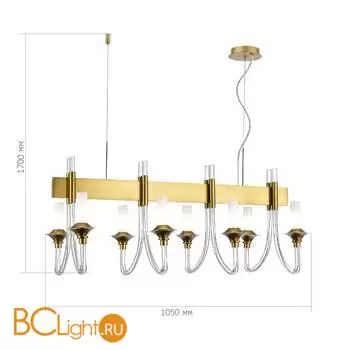 Люстра ST Luce VETRANO SL1241.213.08 - Фото 2