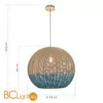 Подвесной светильник ST Luce VIMINI SL1514.623.01 - Фото 2