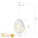 Подвесной светильник ST Luce WABI SABI SL1522.543.01 - Фото 3