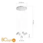 Подвесной светильник ST Luce WATERFALL SL6017.101.07 - Фото 4