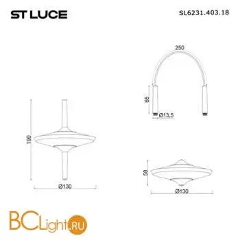 Подвесной светильник ST Luce ZENITH SL6231.403.18