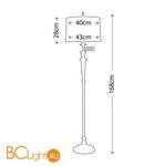 Торшер Stiffel Arlington SF/ARLINGTON BB - Схема