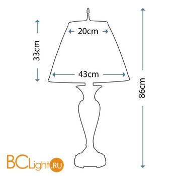 Настольная лампа Stiffel Chatanooga SF/CHATTANOOGA - Схема