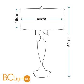 Настольная лампа Stiffel Gatsby SF/GATSBY BB - Схема