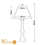 Настольная лампа Stiffel Lafayette SF/LAFAYETTE - Схема