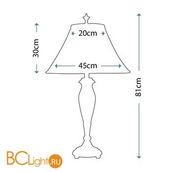 Настольная лампа Stiffel Lincoln SF/LINCOLN - Схема