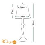 Настольная лампа Stiffel Rye SF/RYE - Схема