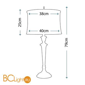 Настольная лампа Stiffel Syracuse SF/SYRACUSE BB - Схема