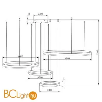 Подвесной светильник Stilfort Planetary 4005/11/04PL - Фото 4