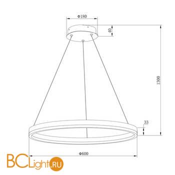 Подвесной светильник Stilfort Planetary 4005/11/01P - Схема