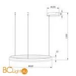 Подвесной светильник Stilfort Planetary 4005/05/01P - Фото 1