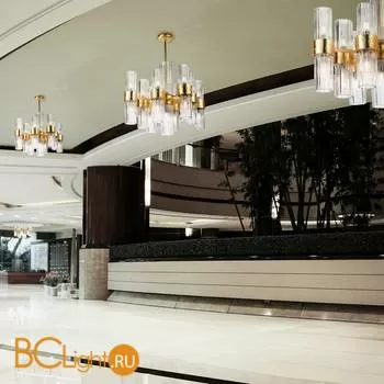 Подвесная люстра на штанге StilLux Contemporary Tube 20654/16+1-T - Фото 0