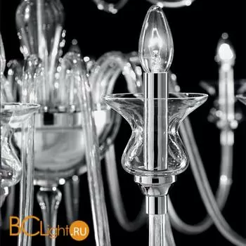 Люстра Sylcom Soffio 1021/12+6 K CR - Фото 0