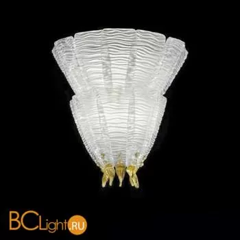 Настенный светильник Sylcom Soffio 451/A5 ORO