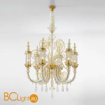 Люстра Sylcom Bucintoro 1798/6 PO CR.O - Фото 0