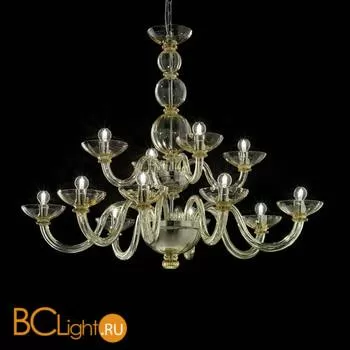 Люстра Sylcom Candiano 1532/8+4 K TOP