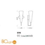 Бра Sylcom Chaotic 0194 CR - Схема