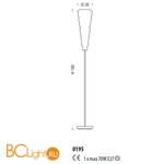 Торшер Sylcom Chaotic 0195 CR - Схема