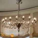 Подвесная люстра на штанге Sylcom Dolfin 1380/16 K FU