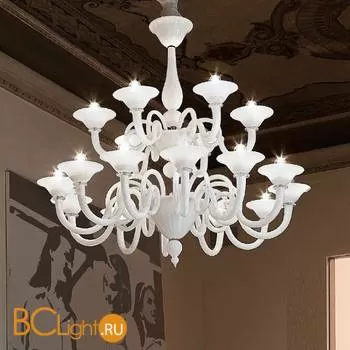 Потолочная люстра Sylcom Dolfin 1382/12+6 K BL.CR