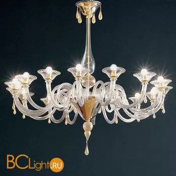 Потолочная люстра Sylcom Dolfin 1380/16 D CR.ORO